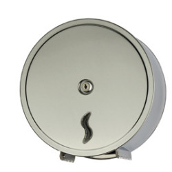 Distributore carta igienica in rotoli minijumbo 200m in acciaio inox