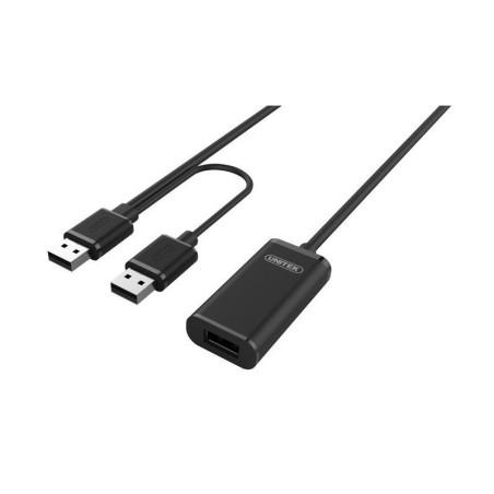 cavo unitek usb 2.0 active extension 10m [y-278]