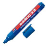 Marcatore edding 33 permanente punta scalpello blu [4-33003]