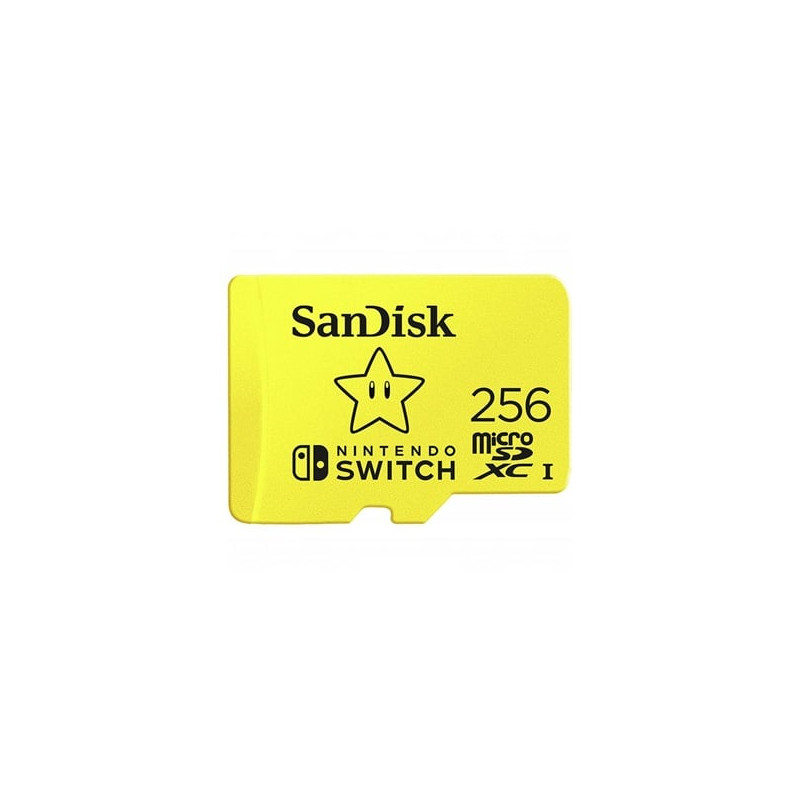 256gb scheda sandisk microsdxc 100mb nintendo [sdsqxao-256g-gnczn]