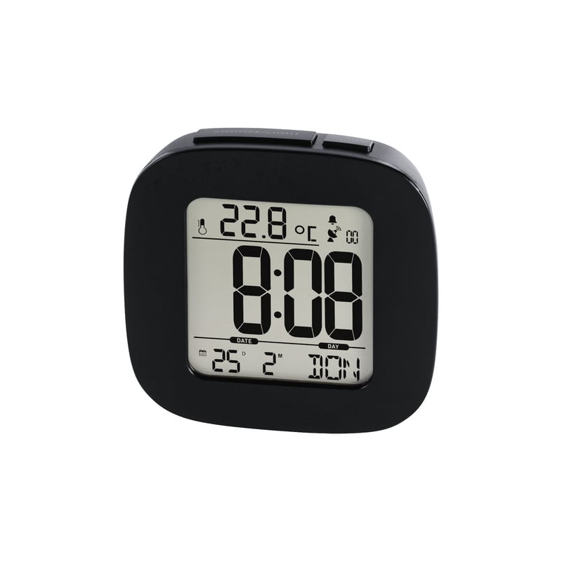 radiosveglia hama rc45 8.5x10.5x 4.5cm nero [quhamze00186373]