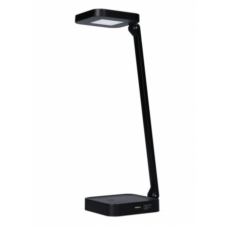 lampada da scrivania maxcom ml 1001 led nero [lomcowlbml1001b]