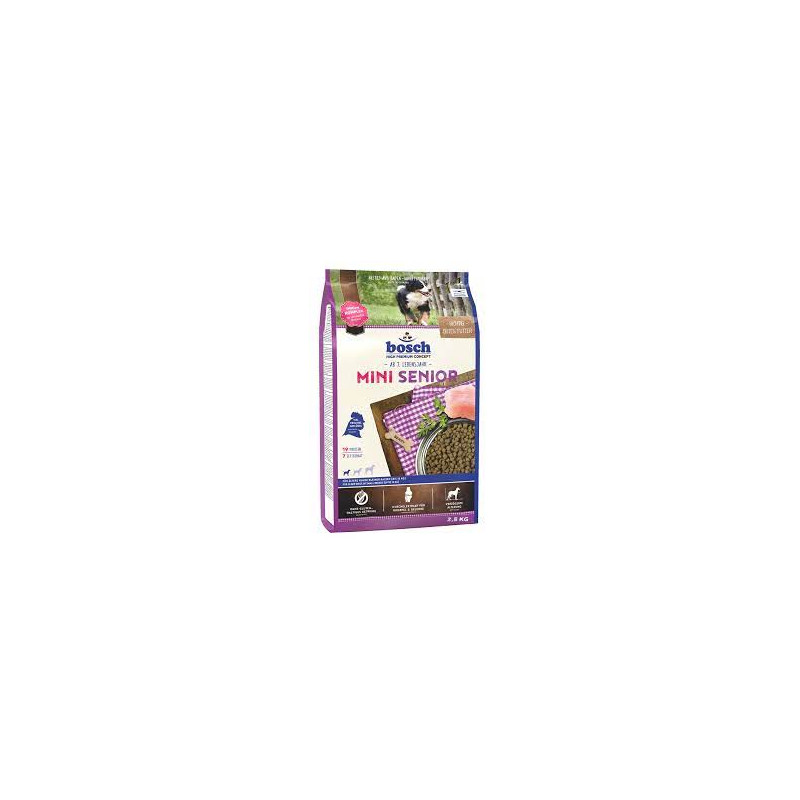 cibo secco per cani bosch mini senior 2.5kg