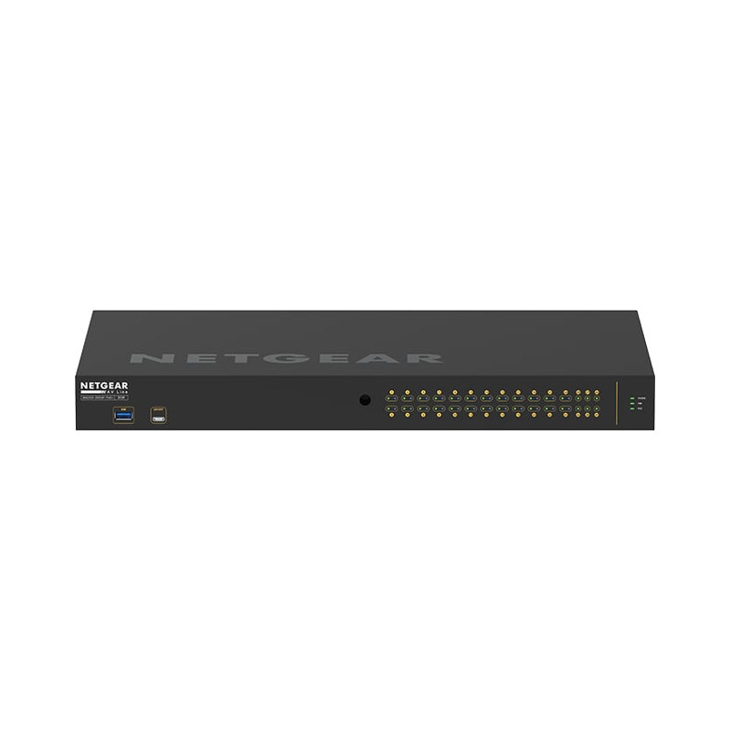 switch netgear gsm4230p gestito 24-porte poe+ 4xsfp nero [nuntgsz24m42500]