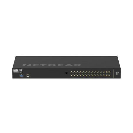 switch netgear gsm4230p gestito 24-porte poe+ 4xsfp nero [nuntgsz24m42500]