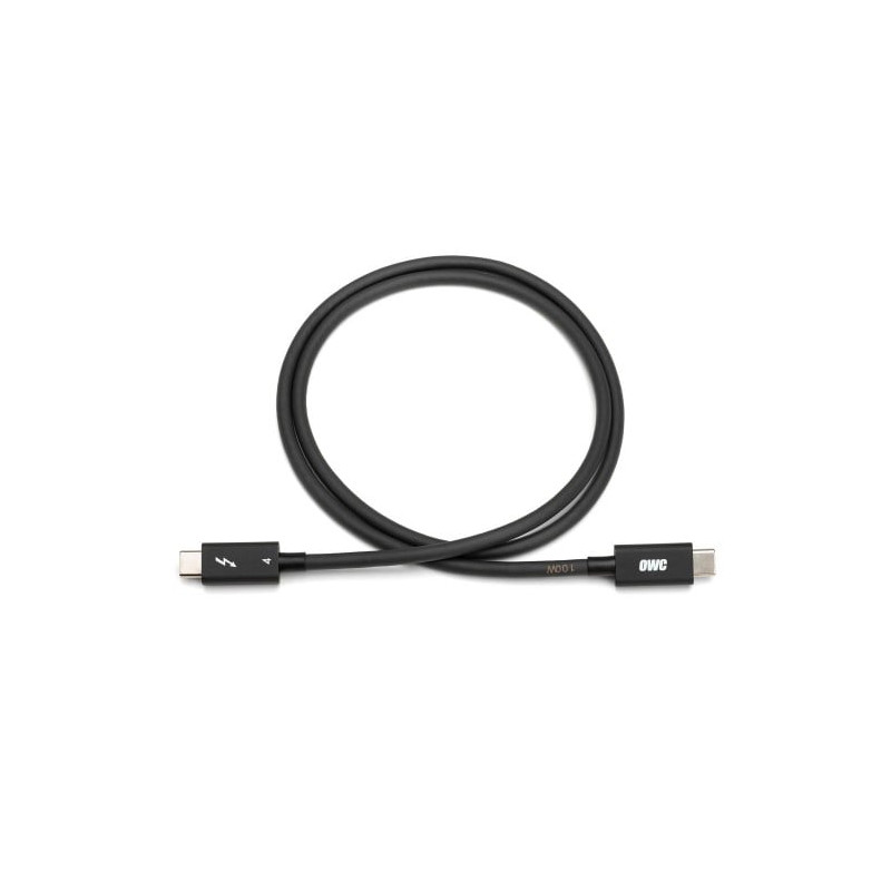 cavo thunderbolt owc owccbltb4c2.0m 2m 40 gbit/s nero [owccbltb4c2.0m]
