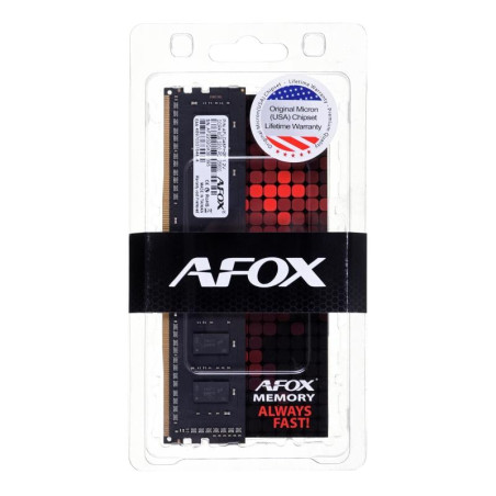 ram dimm ddr4 8gb afox 3200mhz cl22 xmp2 [afld48ph1p]