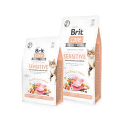 mangime brit care cat grain-free sensitive tacchino fresco e