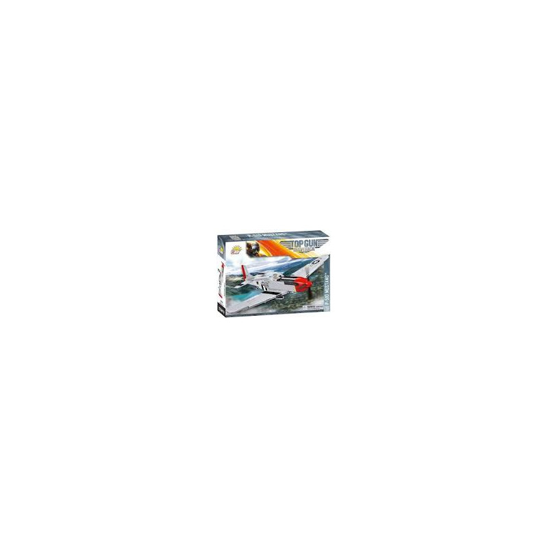 gioco da costruzione cobi p51d mustang maverick top gun 1:32 bianco