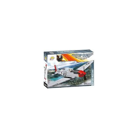 gioco da costruzione cobi p51d mustang maverick top gun 1:32 bianco