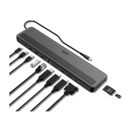 docking station acer usb-c 1 3-in-1 triple display dock