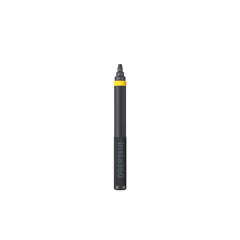 selfie stick insta360 nuova versione 36cm-3m giallo/nero [dineess/b]