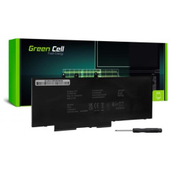 batteria notebook green cell 93ftf gjknx per dell latitude 7.6v 6200mah