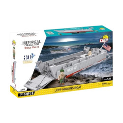 set da costruzione cobi 4849 lcvp higgins boat 1:35 multicolore 715pz