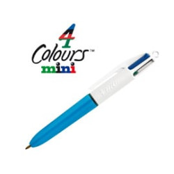 Scatola 12 penne sfera scatto 4 colours? mini bic [895958]