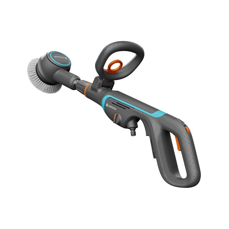 pulitore per terrazza gardena p4a senza batteria aquabrush compatto