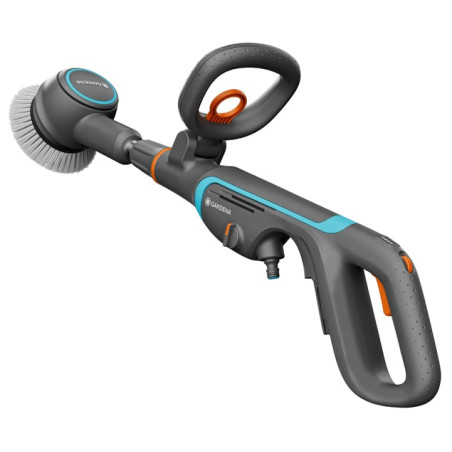 pulitore per terrazza gardena p4a senza batteria aquabrush compatto