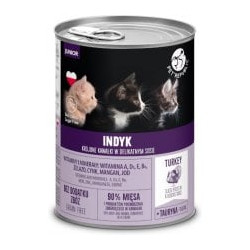 alimento umido petrepublic junior tacchino per gatti 400g