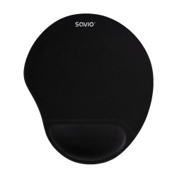 mousepad savio gel mp-02 per mouse nero [amsaofsaviomp02]