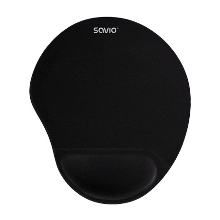 mousepad savio gel mp-02 per mouse nero [amsaofsaviomp02]