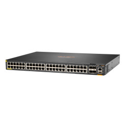 switch hpe aruba networking cx 6200f 48g poe classe 4 4sfp+ 370w