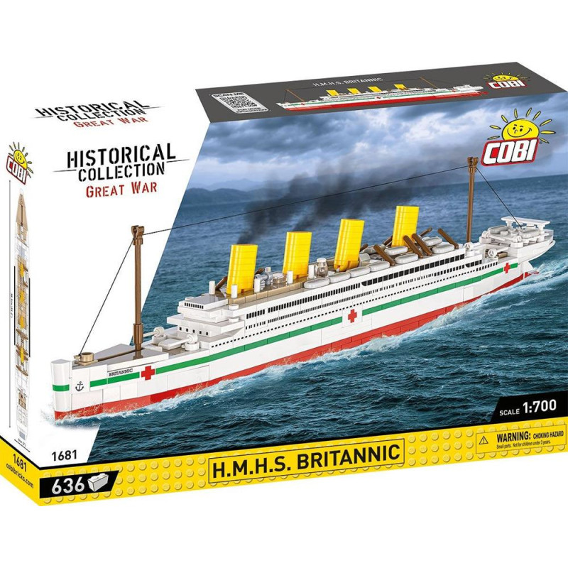 cobi blocks h.m.h.s. britannic 636 pezzi [wpcbks0ugi16814]