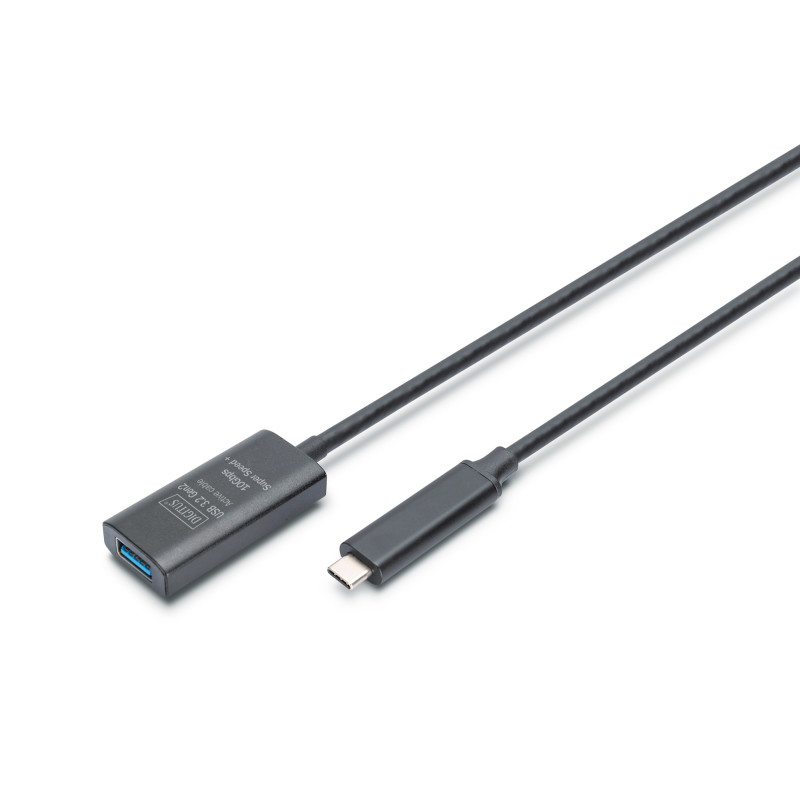 cavo prolunga digitus usb 3.2 5m nero [akasspu00000016]