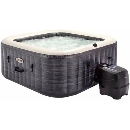 piscina idromassaggio intex spa greystone dlx 211x211 h 71 [28450]