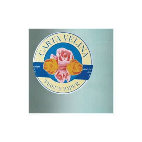 Busta 26fogli 50x70cm carta velina gr31 celeste sadoch [kv106360]