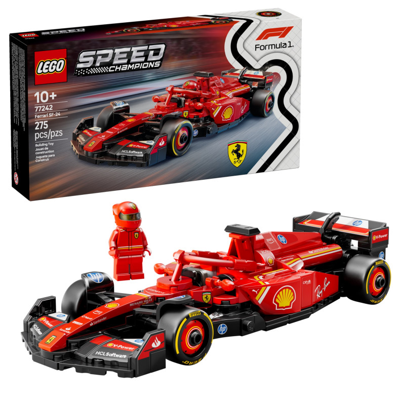 lego speed champions ferrari sf-24 f1 rennauto 77242 [77242]