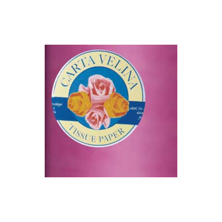 Busta 26fogli 50x70cm carta velina gr31 fucsia sadoch [kv106547]