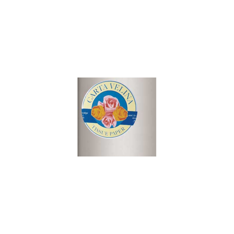 Busta 26fogli 50x70cm carta velina gr31 grigio sadoch [kv106203]