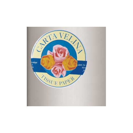 Busta 26fogli 50x70cm carta velina gr31 grigio sadoch [kv106203]