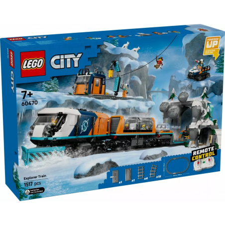 gioco di costruzione lego bricks city esploratori artici polar express