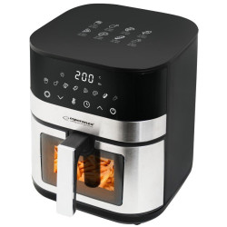 friggitrice ad aria esperanza pesce alla griglia 5l nero [hkespfr00eka003]