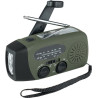 radio di emergenza fosco am/fm carica solare/manovella/usb con torcia