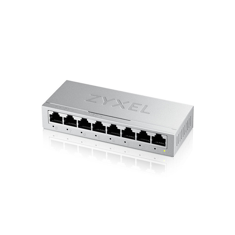 switch zyxel gs-108b v5 non gestito l2 8 porte gigabit ethernet
