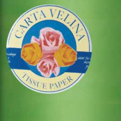 Busta 26fogli 50x70cm carta velina gr31 verde chiaro sadoch [kv106371]