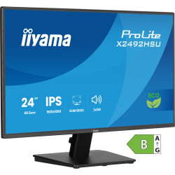 monitor led 24'' iiyama prolite x2492hsu-b1 full hd 1920x1080p/3ms/classe