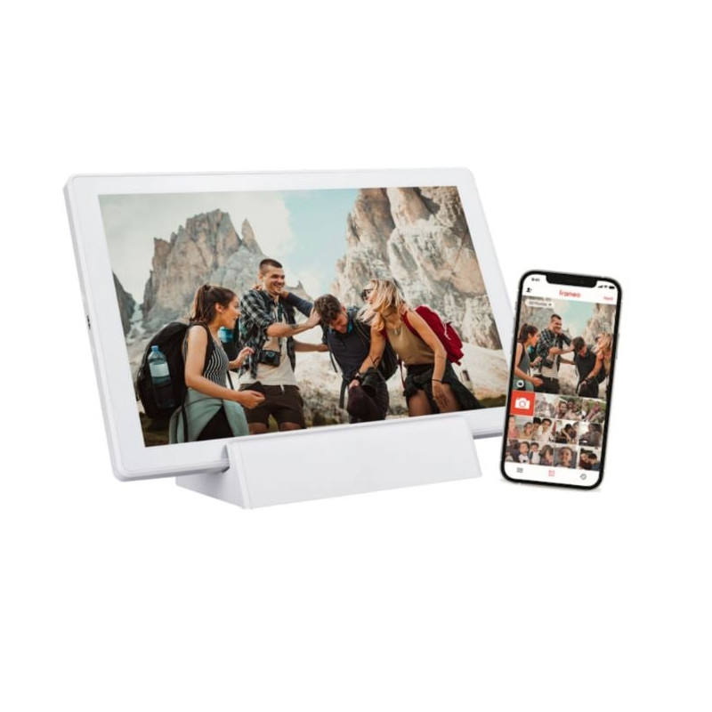 cornice digitale braun digiframe 1011 wifi 10.1'' bianco