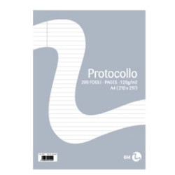 Fogli protocollo a4 60gr 20fg uso bollo bm [0100257]