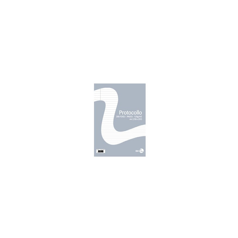 Fogli protocollo a4 60gr 20fg uso bollo bm [0100257]