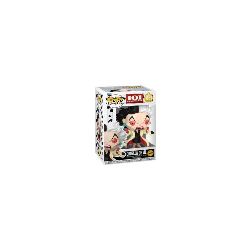 figurina funko pop disney la carica dei 101 s2 crudelia de mon con