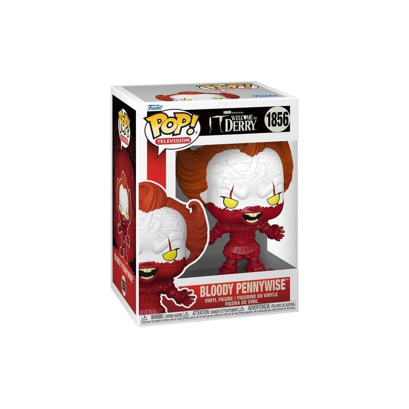 figurina funko pop tv benvenuti a derry bloody pennywise 9.5cm multicolore