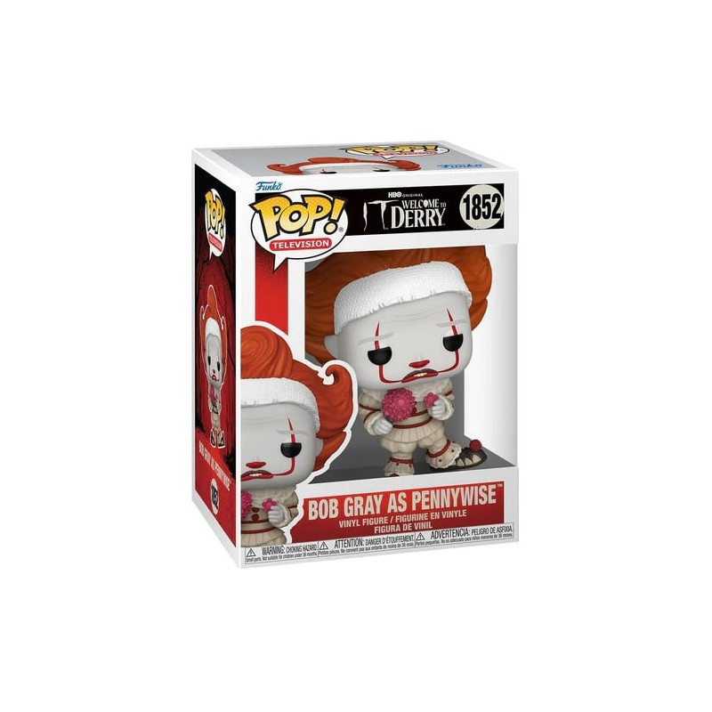 figurina funko pop tv benvenuti a bob gray nei panni di pennywise