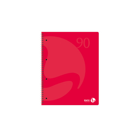 Quaderno a5 163x210mm spiralato 90gr 60fg 4fori microperf. 5mm colors