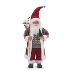 figurina general trade 421022 babbo natale 90cm multicolore
