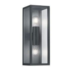 applique da parete trio garonne 10w 2xe27 antracite [201860242]