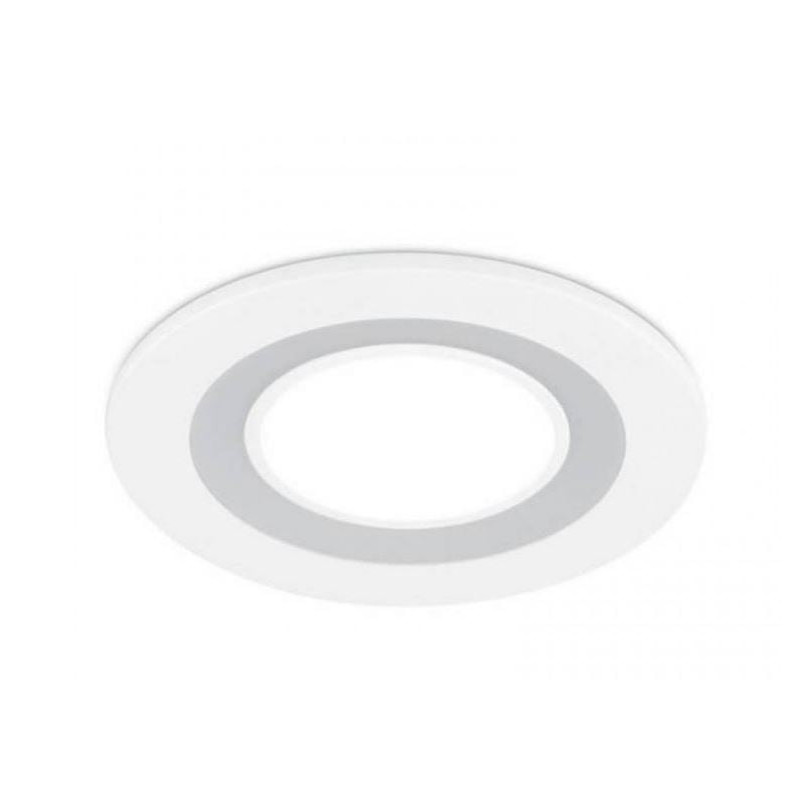 faretto da incasso a led trio core smd 3000k 5w 450lm bianco [652510131]