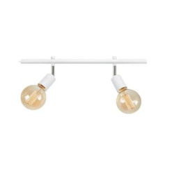 faretto markslojd expand 2xe27 15w ip20 50cm bianco [107513]